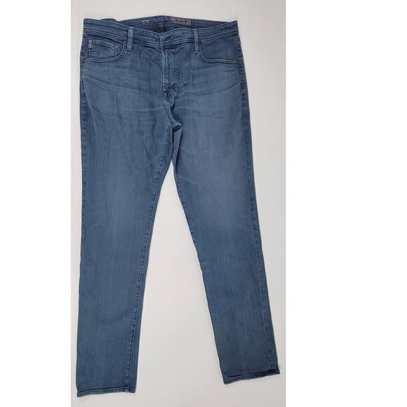 Adriano Goldschmied Tellis Modern Slim Mens 38x42 Blue Ag-ed Denim‎ Pants - Picture 1 of 12